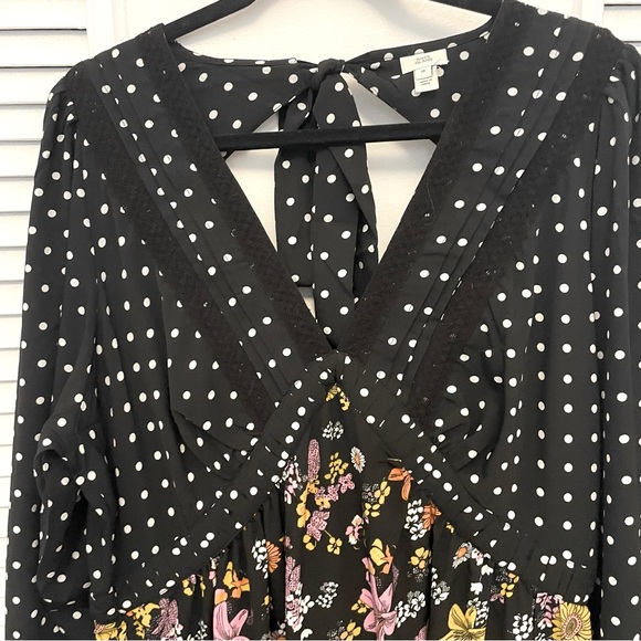 River Island mixed print dress size 14 New - Picture 2 of 4